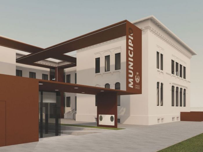 Archisio - Glagabriele Lottici Architetto - Progetto Nuovo municipio di cavezzo