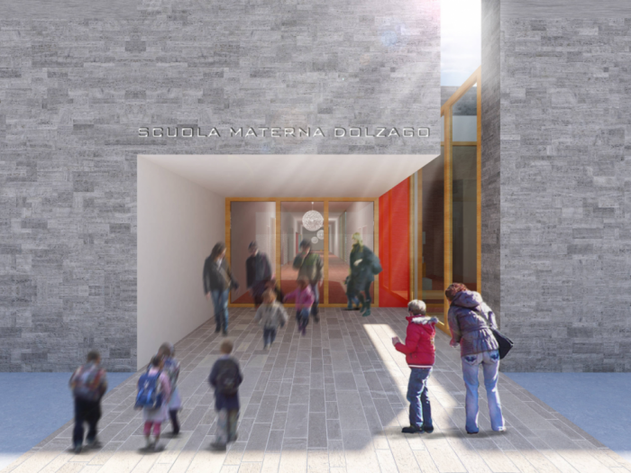 Archisio - Alessandro Cintolo - Progetto Nuova scuola materna dolzago