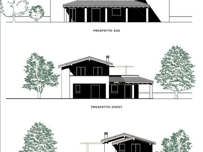 Archisio - Studio Tecnico Vittorio Valpondi - Progetto Progetto di villa in campagna a suzzara