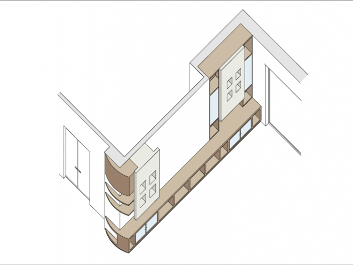Archisio - Franco Stagni - Progetto 2004 - arredamento
