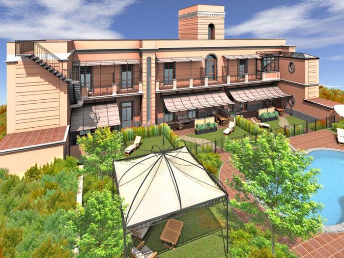 Archisio - Mario Pucciarelli - Progetto Residence ad anacapri