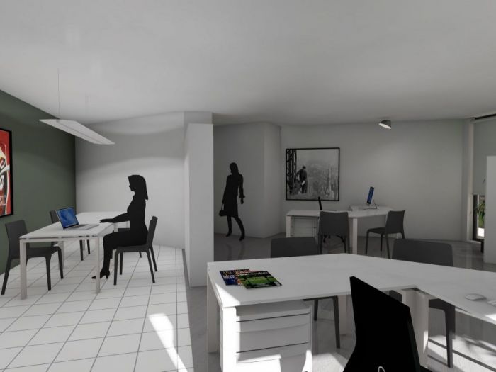 Archisio - Designer1995 Studio Architettura E Arredamento - Progetto Arredamento ufficio direzionale in centro valle intelvi comune di san fedele dintelvi como