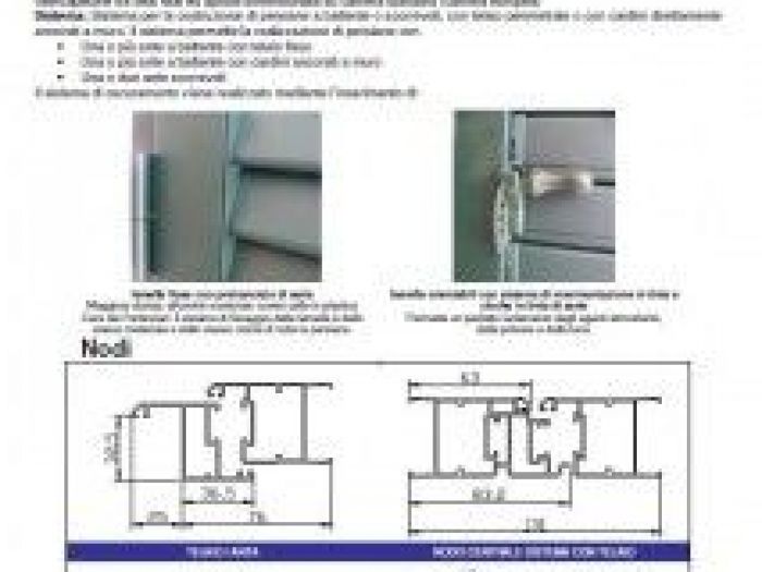 Archisio - Punto Del Serramento - Progetto Persiana alluminio azzurra - persiane lamella da 50 mm fissa e 65 mm orient