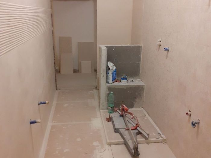 Archisio - Mani Srl Ristrutturazini - Progetto Ristrutturazione zone servizi appartamento roma zona montagnola