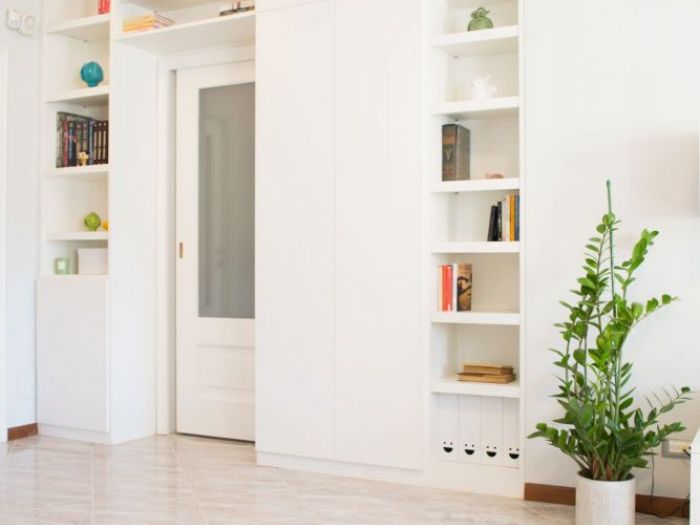 Archisio - Chiara Colucci - Progetto Geometrie e luce il relooking di una zona giorno contemporanea