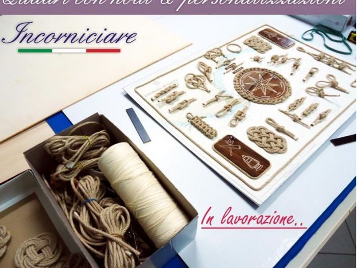 Archisio - Incorniciare - Progetto Quadri con nodi marinari