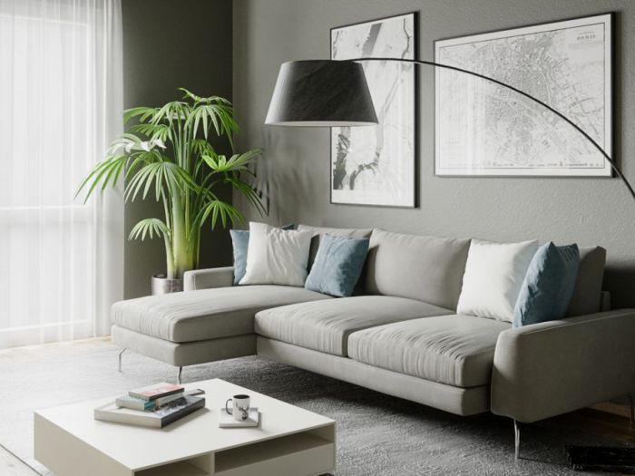 Archisio - Tommaso Soldi - Progetto Salotto moderno