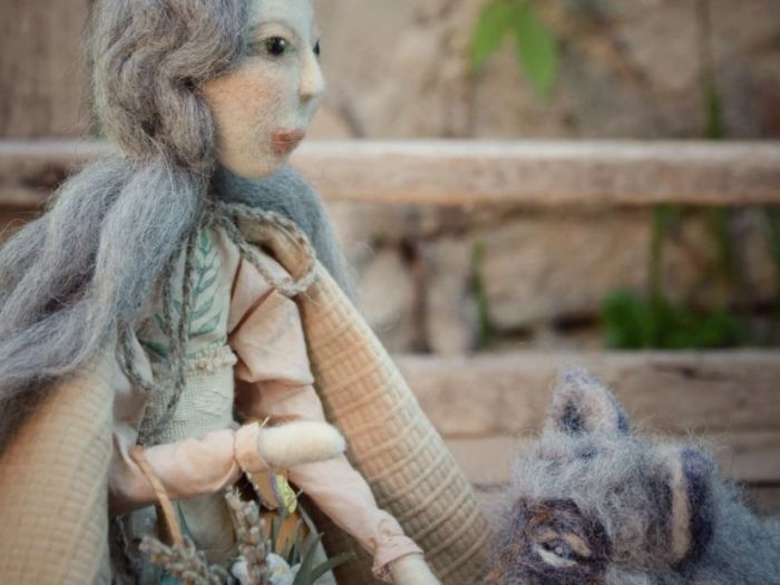 Archisio - Pupillae Art Dolls - Progetto Bambole di feltro artemisia e libero