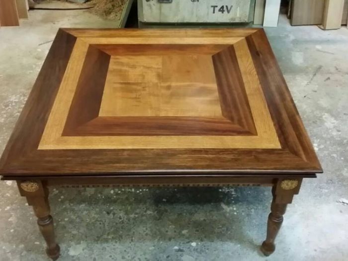 Archisio - Falegnameria Lamante - Progetto Scale e tavolino