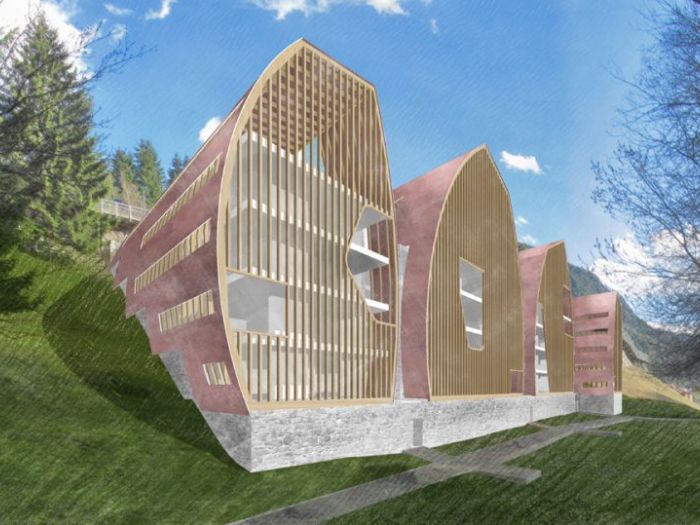 Archisio - Marco Mazzella - Progetto Concorso moena