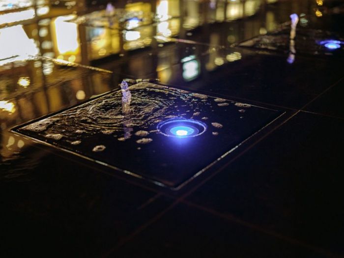 Archisio - Forme Dacqua - Progetto Fontana dinamica a pavimento waltherpark