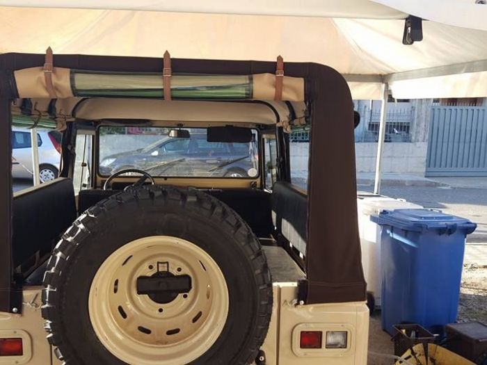 Archisio - Tappezzeria Lanciotto Fsco - Progetto Telaio jeep