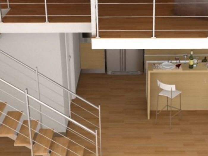 Archisio - Mageris srl - Progetto Apa camera soppalcata