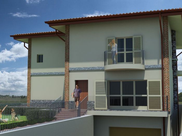 Archisio - Jose Eduardo Nunez Ypenza - Progetto Realizzazione villa unifamiliare - rendering