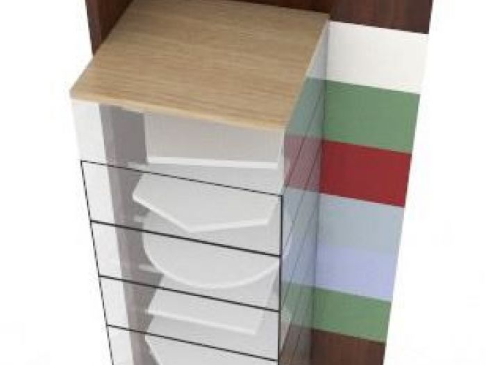 Archisio - Domenico Sforza - Progetto TepTeca porta penne