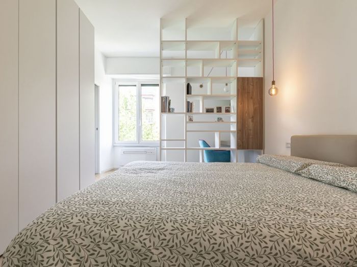 Archisio - Gianluca Chiocca Design - Progetto Ristrutturazione appartamento 50mq milano - bullona