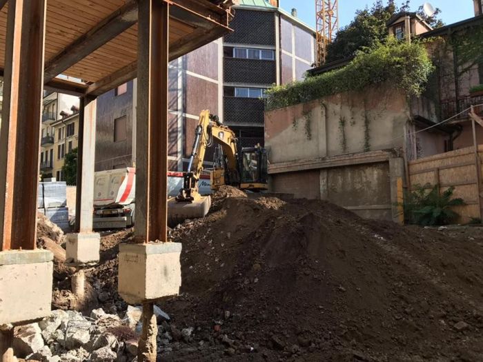 Archisio - Lamuraingegneria Cantiere - Progetto Residenza a parco solari milano