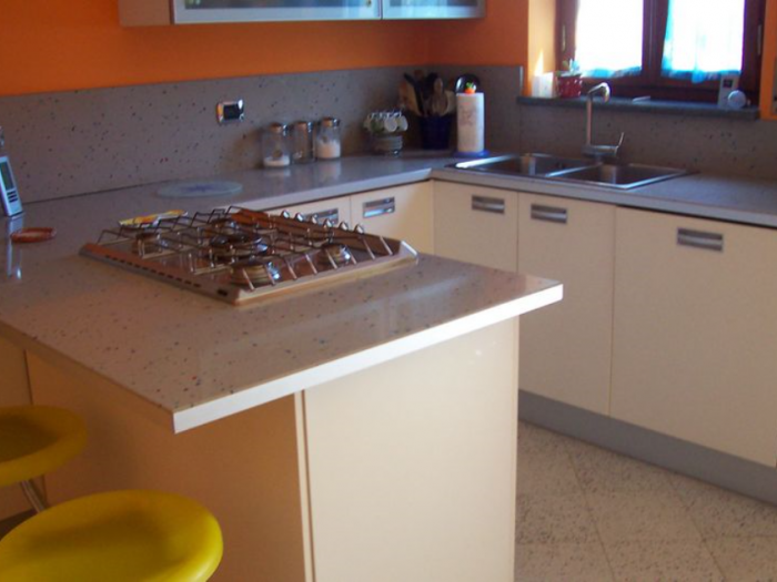 Archisio - Marmoarreda - Progetto Piani per cucina