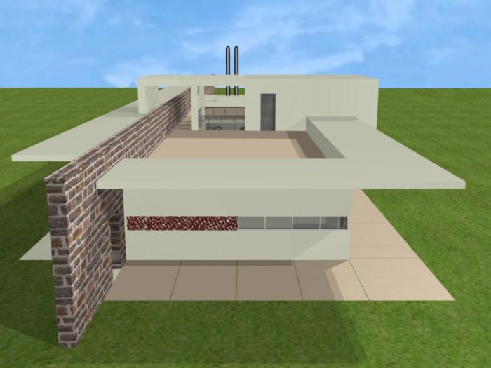 Archisio - Daniele Francesco Santoro - Progetto Blu casa