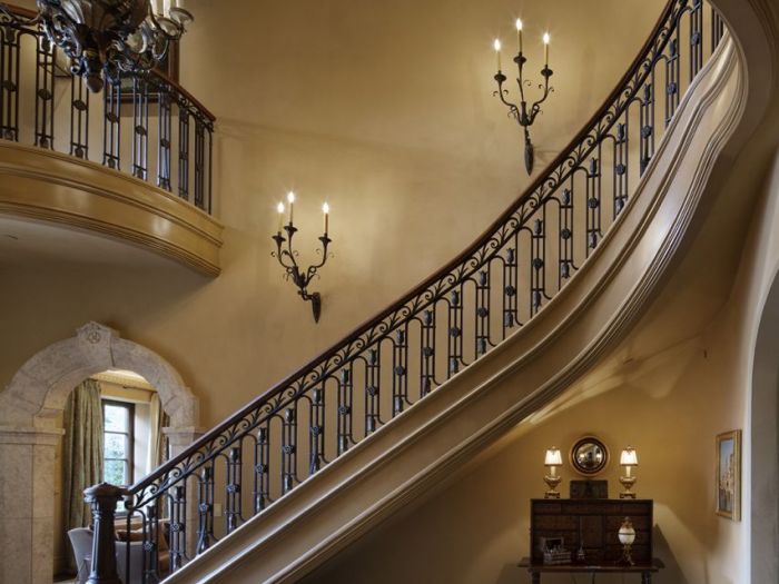 Archisio - Zanini Sas Di Geom Villi C - Progetto Wrought iron and wood balustrades