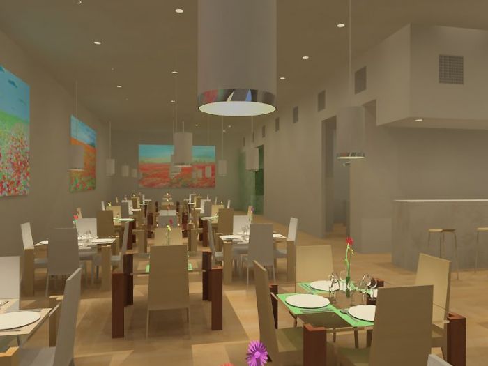 Archisio - Danilo Forieri - Progetto Ristorante il fiore - milano