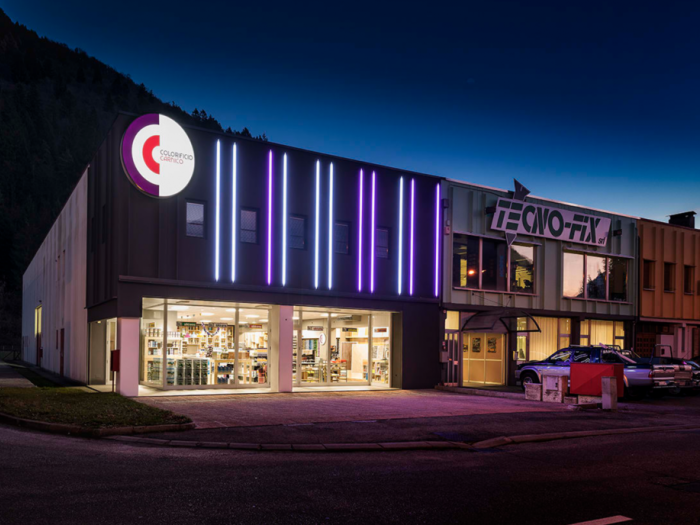 Archisio - Filippo Saponaro Architetto - Progetto Colorificio carnico