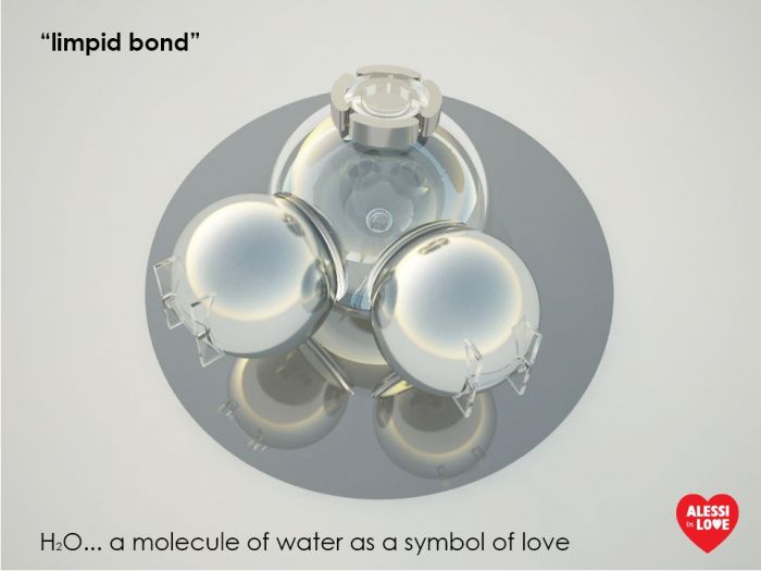 Archisio - Artifact Studio - Progetto Alessi in love concorso internazionale di idee limpid bond