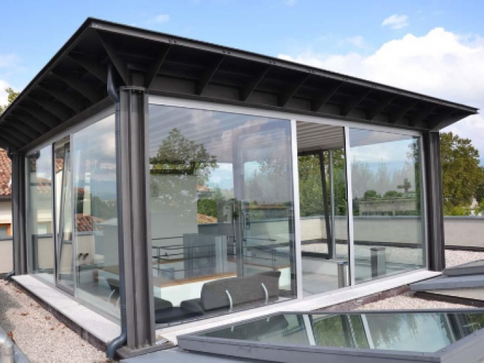 Archisio - Toffoli Loris - Progetto Serramenti in alluminio alluminio-legno acciaio inox