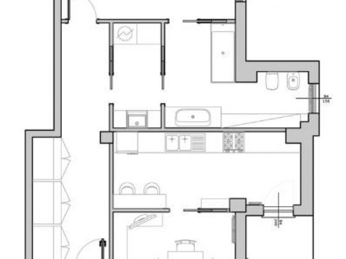 Archisio - Gaia Brunello Photohomestaging - Progetto Progetto di ristrutturazione di un bilocale