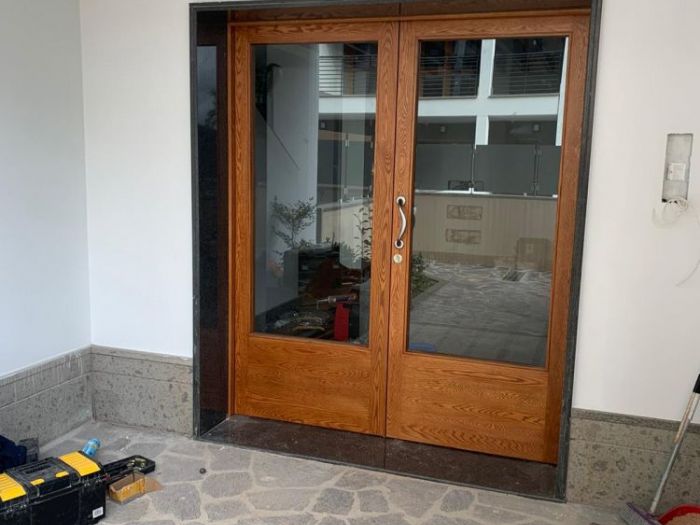 Archisio - Arte Del Legno 86 Snc - Progetto Portoni condominiali in legno roma