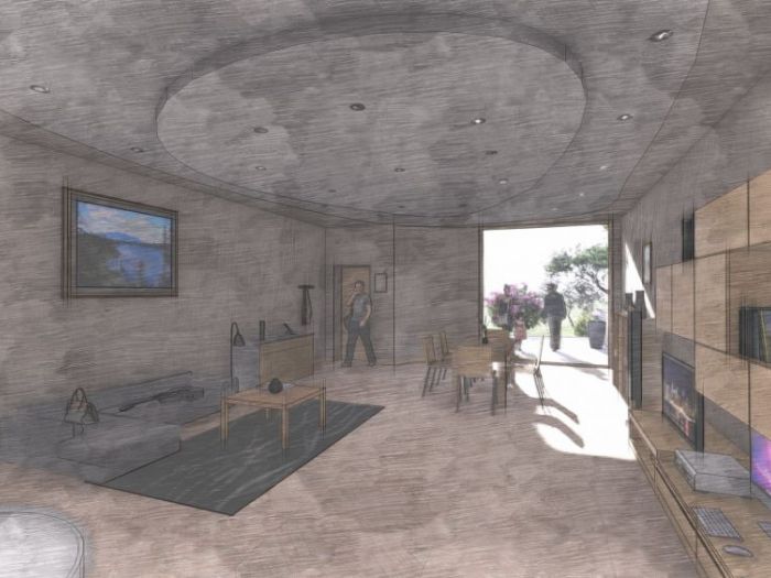 Archisio - Andrea Sorci Natural Living - Progetto Ipotesi di ristrutturazione villa a roma