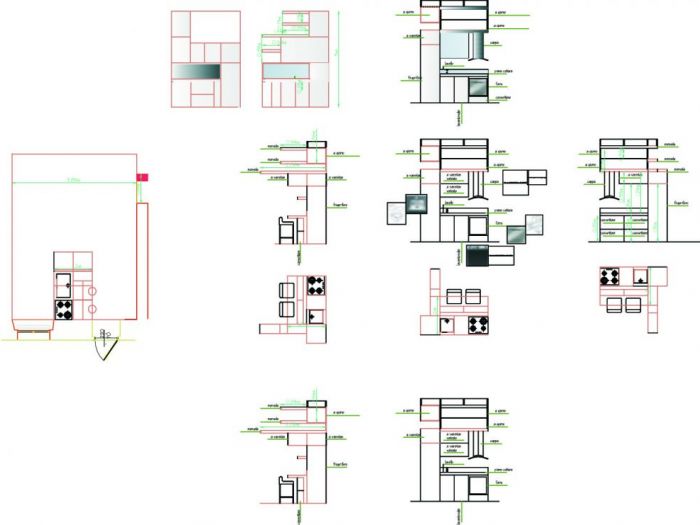 Archisio - Frisieri Stefania - Progetto Ristrutturazione e progettazione appartamento via della vite