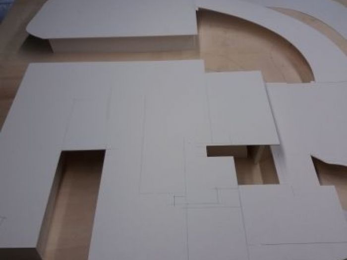 Archisio - Plastici Rocchi - Progetto Plastico villa san mauro