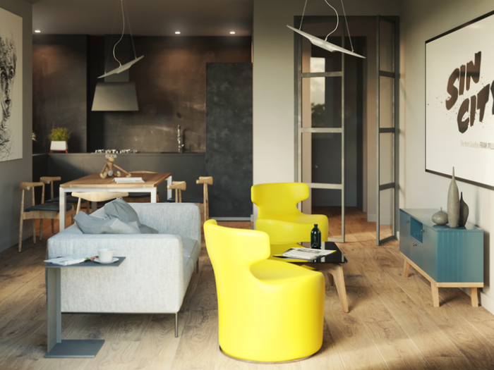 Archisio - 3dcanva - Progetto Progettazione salotti