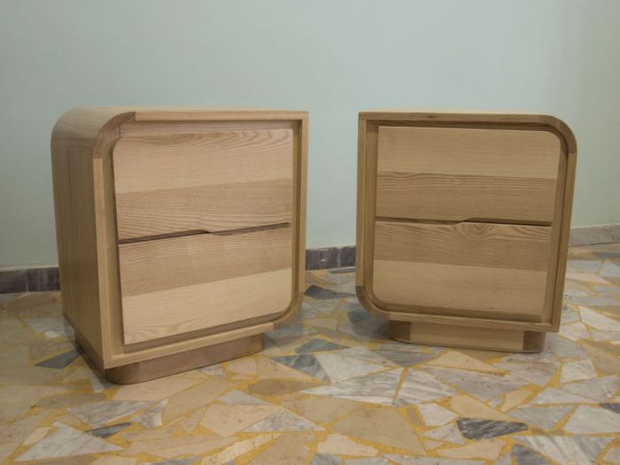 Archisio - Ebanisteria Gambella - Progetto Comodino in frassino