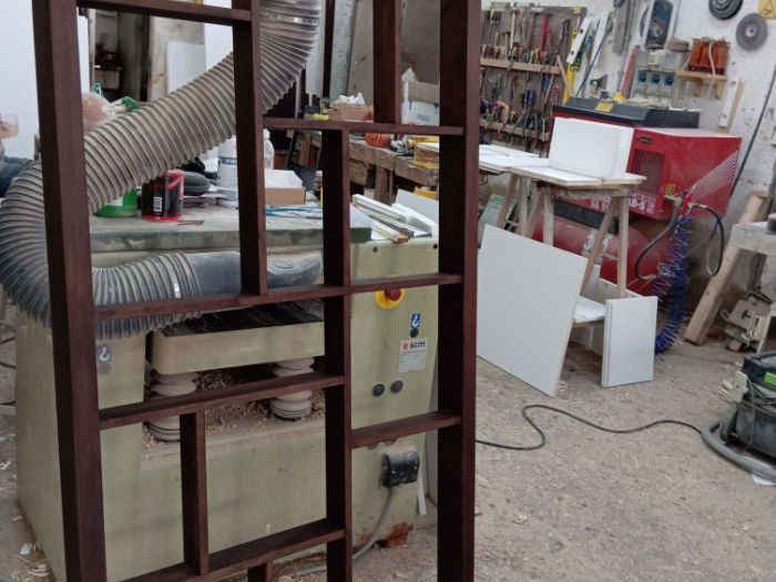 Archisio - Arte Del Legno 86 Snc - Progetto Parete attrezzata in massello