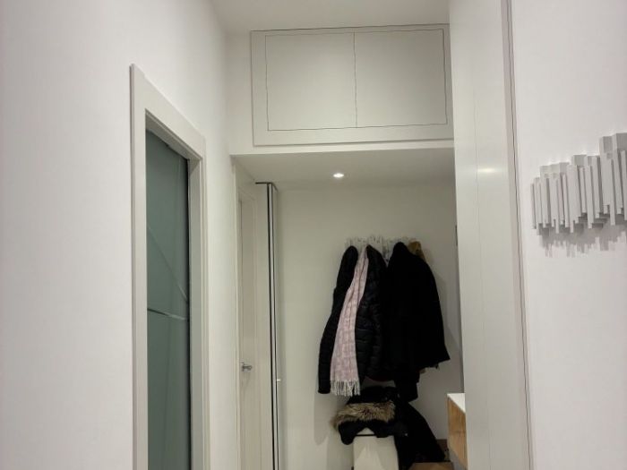 Archisio - Fp Forma - Progetto Ingresso su misura con armadiatura integrata milano