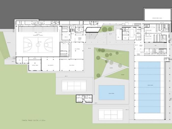 Archisio - Andrea Stipa - Progetto Sporting center in aprilia lt