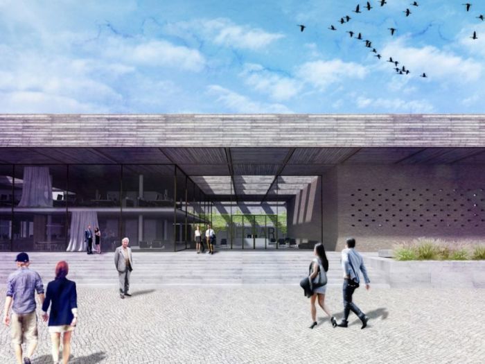 Archisio - Didon Comacchio Architects - Progetto A big shadow of negrar wine