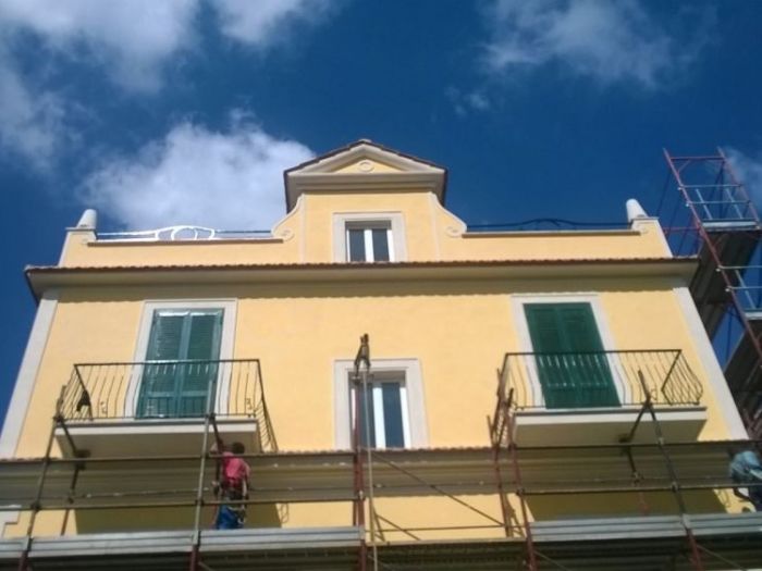 Archisio - Vincenzo Chirico - Progetto Restauro facciate villino liberty in roma