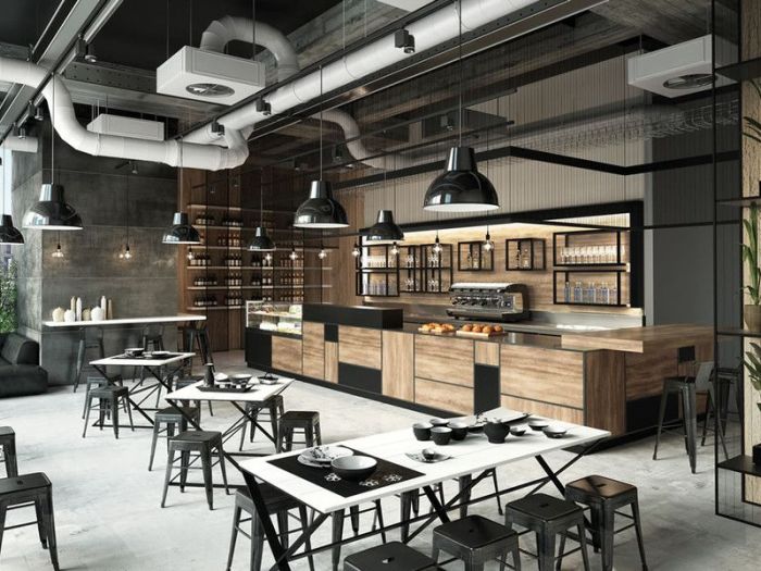 Archisio - Gamastudiohd - Progetto Allestimento bar