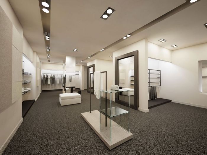 Archisio - Studiobartolini - Progetto Rendering negozi