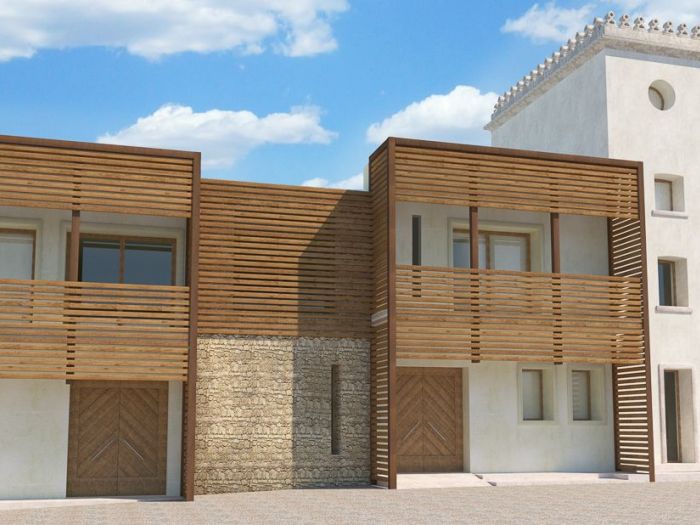 Archisio - Fabio Nassuato - Progetto Ristrutturazione edificio residenziale con annessa cantinapunto vendita