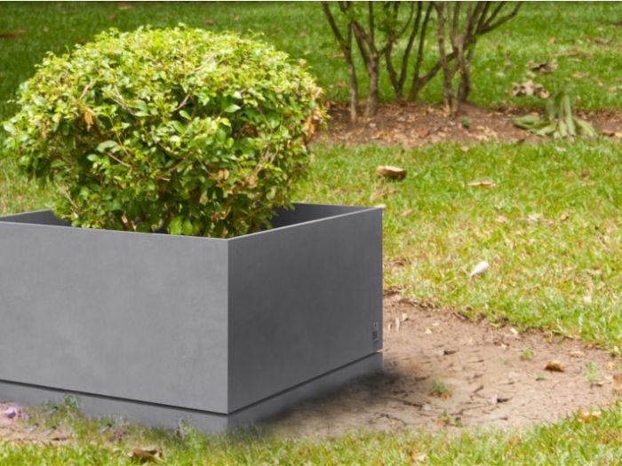 Archisio - D Materials - Progetto Regular planter with saucer
