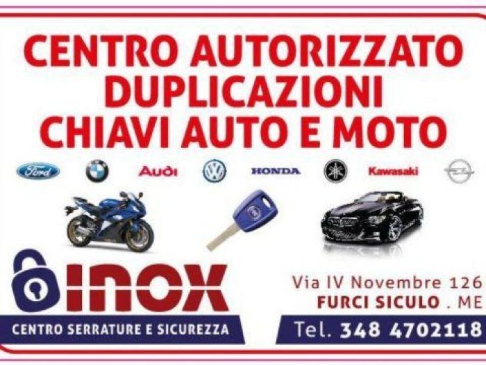 Archisio - Inox Centro Serrature E Sicurezza - Progetto Dublicazione chiavi