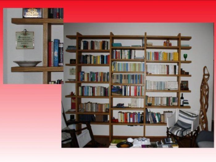 Archisio - Falegnameria Odino Egidio - Progetto Armadi librerie porte e scale