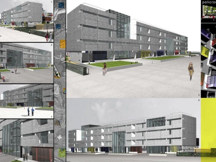 Archisio - Marco Mazzella - Progetto Concorso complesso residenziale