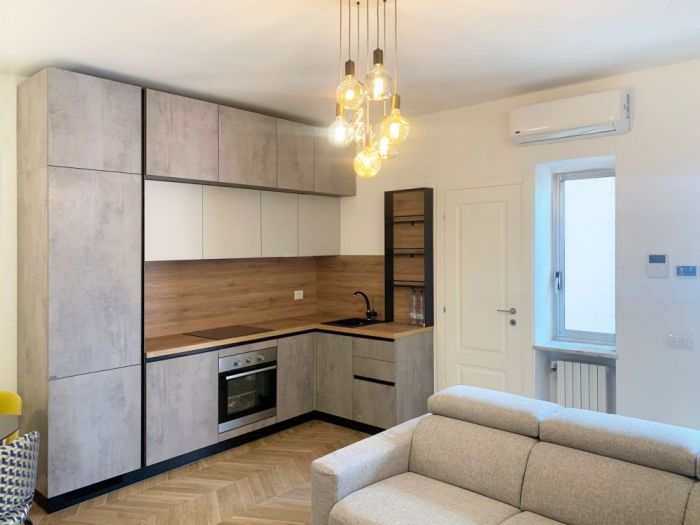 Archisio - Gianluca Chiocca Design - Progetto Ristrutturazione appartamento 65mq milano