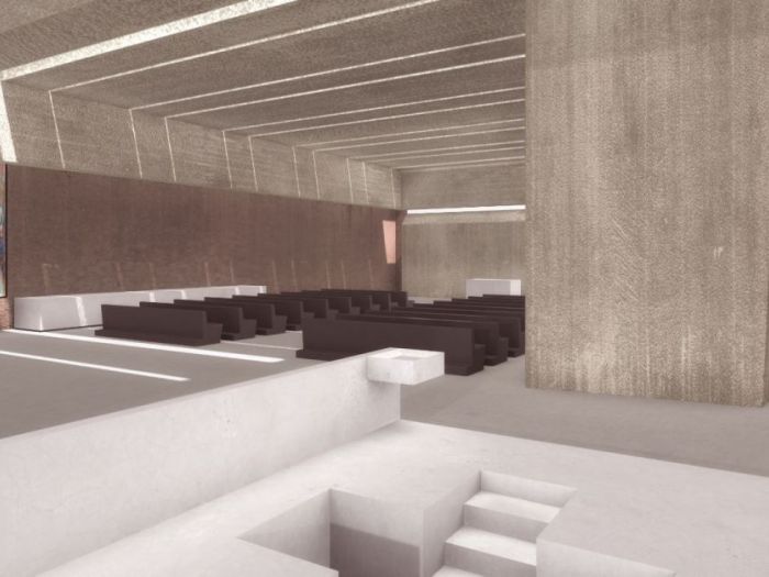 Archisio - Sergio Pascolo - Progetto Avellinochurch and parisch of s Maria del carmine