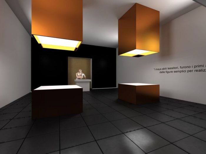 Archisio - Javier Reyes Batista - Progetto Marte museumHall allestimento temporaneo